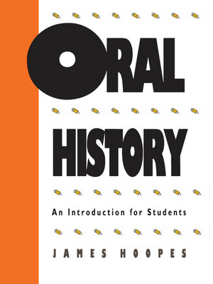 cover image of Oral History
